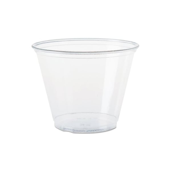 Dart Ultra Clear Cups, Squat, 9 Oz, Pet, 50/bag, 1000PK TP9R - main
